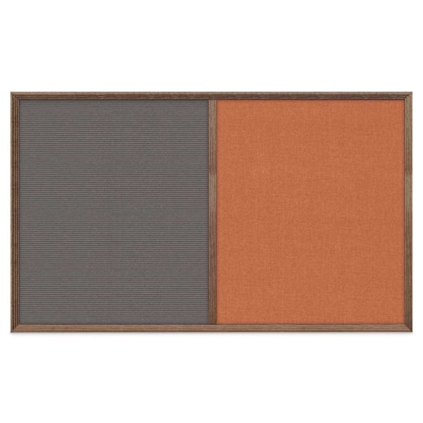 Slim Style Indoor Enclosed Corkboard, 18